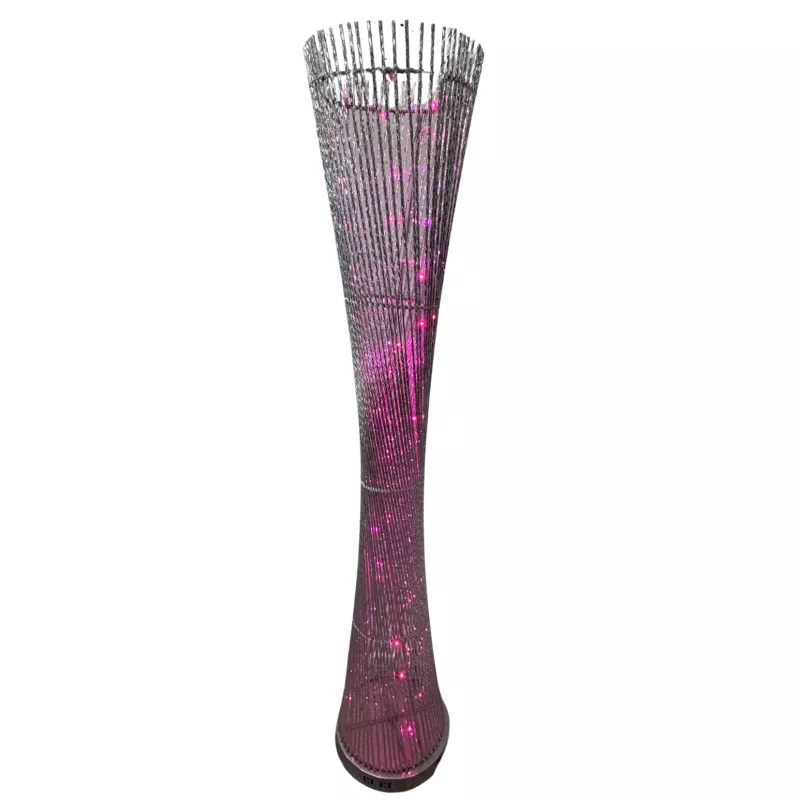 GLOBO│Lampe décorative - lumières roses │aluminium