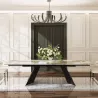 GOTHAM│Table extensible L 190-270 cm│Plateau céramique│Coloris à choix