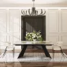 GOTHAM│Table extensible L 190-270 cm│Plateau céramique│Coloris à choix
