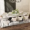 GOTHAM│Table extensible L 190-270 cm│Plateau céramique│Coloris à choix