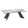 GOTHAM│Table extensible L 190-270 cm│Plateau céramique│Coloris à choix