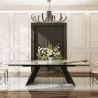 GOTHAM│Table extensible L 190-270 cm│Plateau céramique│Coloris à choix