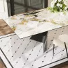 GOTHAM│Table extensible L 190-270 cm│Plateau céramique│Coloris à choix