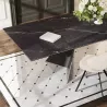 GOTHAM│Table extensible L 190-270 cm│Plateau céramique│Coloris à choix