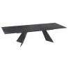 GOTHAM│Table extensible L 190-270 cm│Plateau céramique│Coloris à choix