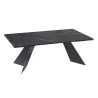GOTHAM│Table extensible L 190-270 cm│Plateau céramique│Coloris à choix