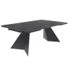 GOTHAM│Table extensible L 190-270 cm│Plateau céramique│Coloris à choix