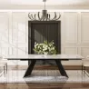 GOTHAM│Table extensible L 190-270 cm│Plateau céramique│Coloris à choix