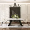 GOTHAM│Table extensible L 190-270 cm│Plateau céramique│Coloris à choix