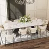 GOTHAM│Table extensible L 190-270 cm│Plateau céramique│Coloris à choix
