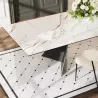GOTHAM│Table extensible L 190-270 cm│Plateau céramique│Coloris à choix