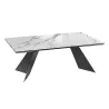 GOTHAM│Table extensible L 190-270 cm│Plateau céramique│Coloris à choix