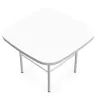 MARGOT│Table carrée L 50 x H 35 cm│2 coloris de plateaux/pieds disponibles