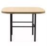 MARGOT│Table carrée L 50 x H 35 cm│2 coloris de plateaux/pieds disponibles