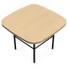 MARGOT│Table carrée L 50 x H 35 cm│2 coloris de plateaux/pieds disponibles