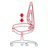 HAG CAPISCO 8106│Chaise de travail│Noir