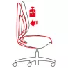 HAG CAPISCO 8106│Chaise de travail│Noir