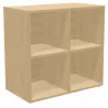 CAMILLE│Rangement 4 cases ouvert│coloris à choix