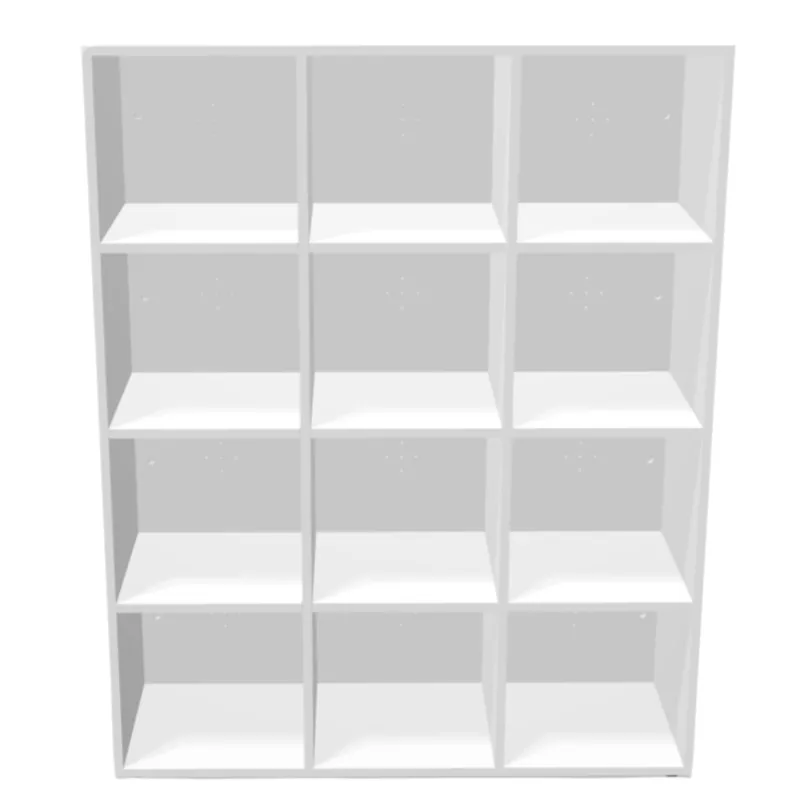 CAMILLE│Rangement 12 cases ouvert│coloris à choix