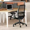 GABIN|Fauteuil de travail|Synchrone ergonomique-accoudoirs 4D