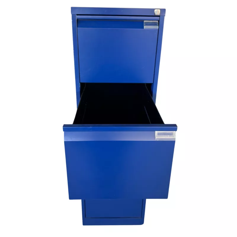 BISLEY│Classeur à dossiers suspendus H132cm - 4 tiroirs│Bleu Oxford