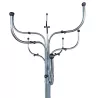 SIDSE WERNER│COAT TREE Porte-manteau H 193 cm - ø 64 cm│8 Patères│Acier chromé