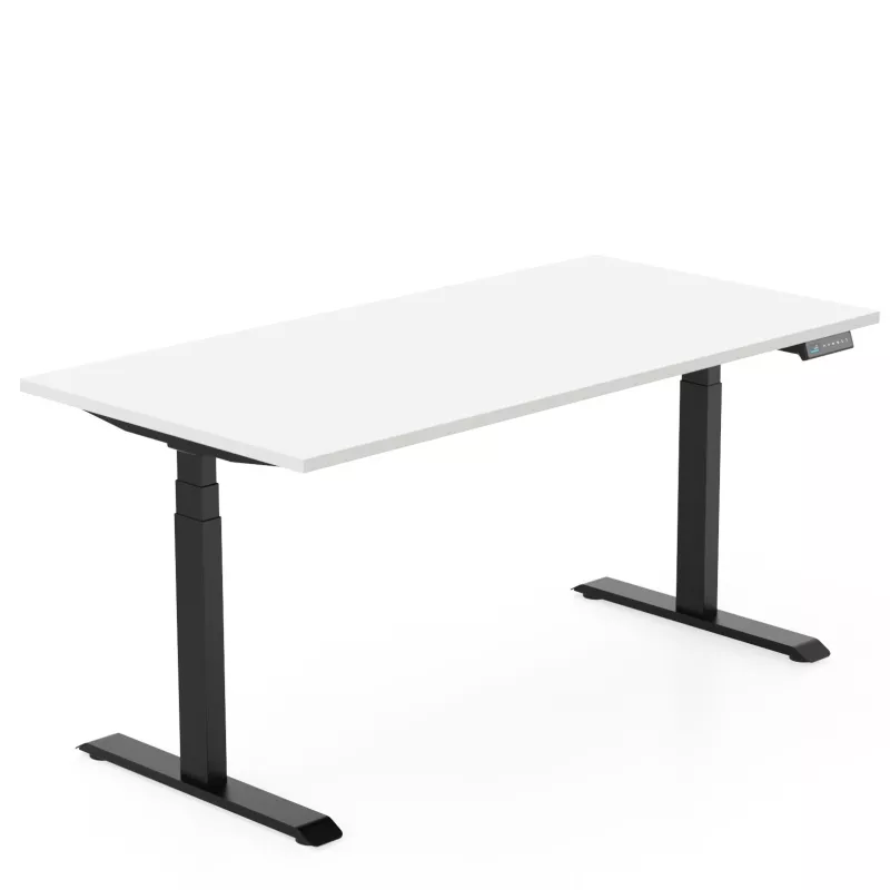 ERIN│Bureau électrique - p 80 cm - 4 mémoires double motorisation