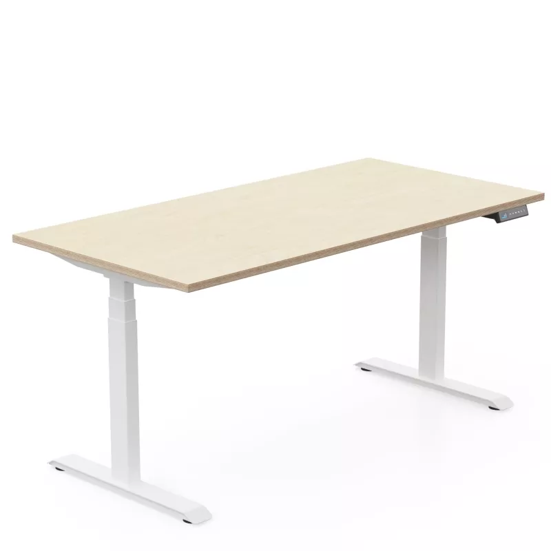 ERIN│Bureau électrique - p 80 cm - 4 mémoires double motorisation