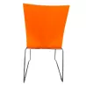 CHAIRIK│Chaise d'accueil/collectivité designer ERIK MAGNUSSEN│Orange