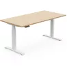 ERIN│Bureau électrique - p 80 cm - 4 mémoires double motorisation