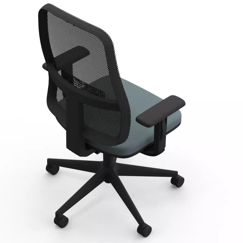 PAUL | Fauteuil de travail résille| Synchrone ergonomique-accoudoirs 1D