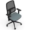 PAUL | Fauteuil de travail résille| Synchrone ergonomique-accoudoirs 1D