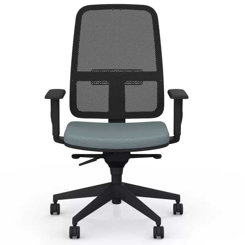PAUL | Fauteuil de travail résille| Synchrone ergonomique-accoudoirs 1D