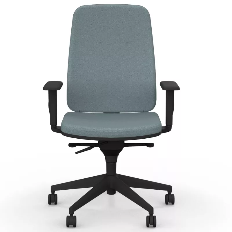 PAUL | Fauteuil de travail tissu| Synchrone ergonomique-accoudoirs 1D