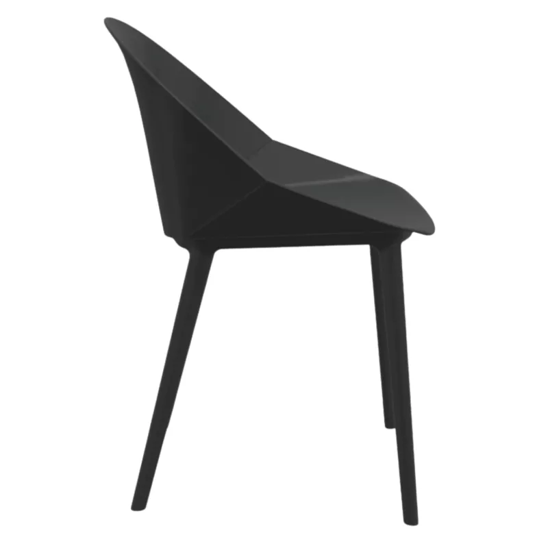 LOLA│Chaise Monocoque│4 pieds polypro│Coloris à choix