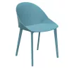 LOLA│Chaise Monocoque│4 pieds polypro│Coloris à choix