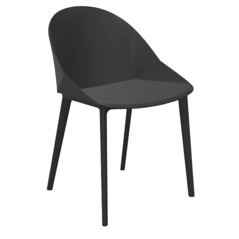 LOLA│Chaise Monocoque│4 pieds polypro│Coloris à choix