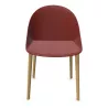 LOLA│Chaise Monocoque│4 pieds bois fibré│Coloris à choix
