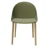 LOLA│Chaise Monocoque│4 pieds bois fibré│Coloris à choix