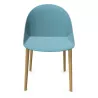 LOLA│Chaise Monocoque│4 pieds bois fibré│Coloris à choix