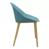 LOLA│Chaise Monocoque│4 pieds bois fibré│Coloris à choix