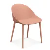 LOLA│Chaise Monocoque│4 pieds polypro│Coloris à choix