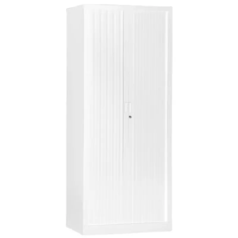 ARIV│Armoire rideau L80xH198 cm│Acier-PVC - décors à choix