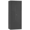 ARIV│Armoire rideau L80xH198 cm│Acier-PVC - décors à choix