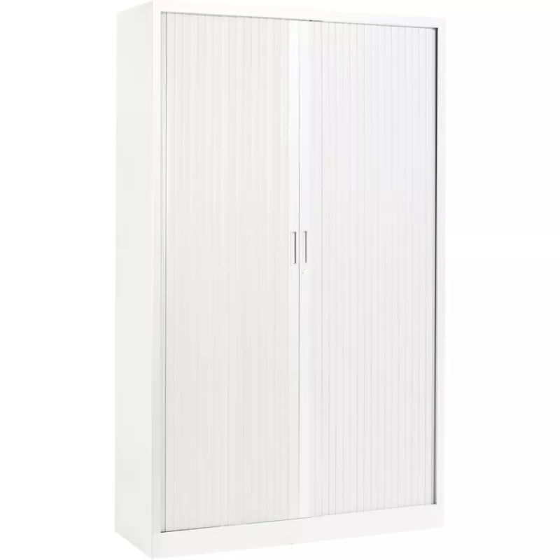 ARIV│Armoire rideau L100xH198 cm│Acier-PVC - décors à choix