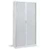 ARIV│Armoire rideau L100xH198 cm│Acier-PVC - décors à choix
