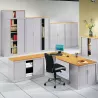 ARIV│Armoire rideau L120xH198 cm│Acier-PVC - décors à choix