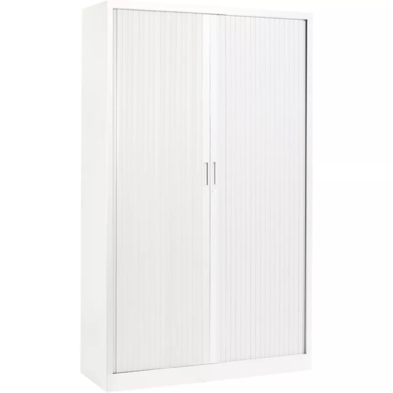 ARIV│Armoire rideau L120xH198 cm│Acier-PVC - décors à choix