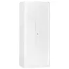 ARIV│Armoire rideau L80xH198 cm│Acier-PVC - décors à choix