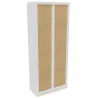 ARIV│Armoire rideau L80xH198 cm│Acier-PVC - décors à choix
